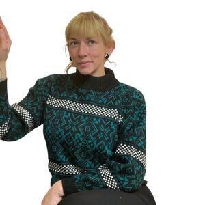 Vintage Setesdal Oversized Sweater size Small Made in U.S.A.